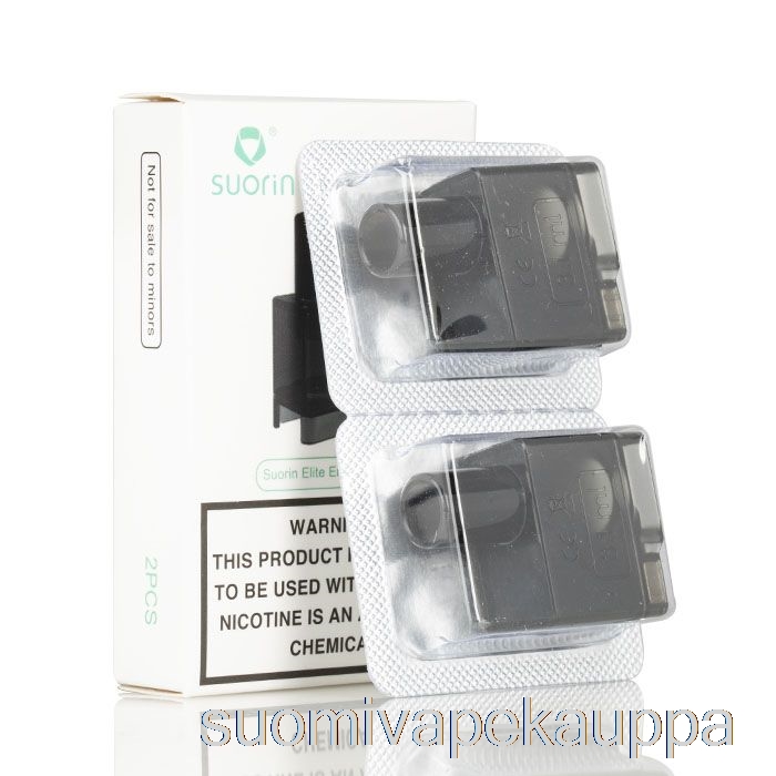 Vape Kauppa Suorin Elite Vaihtokotelot 3.1ohm Elite Pods